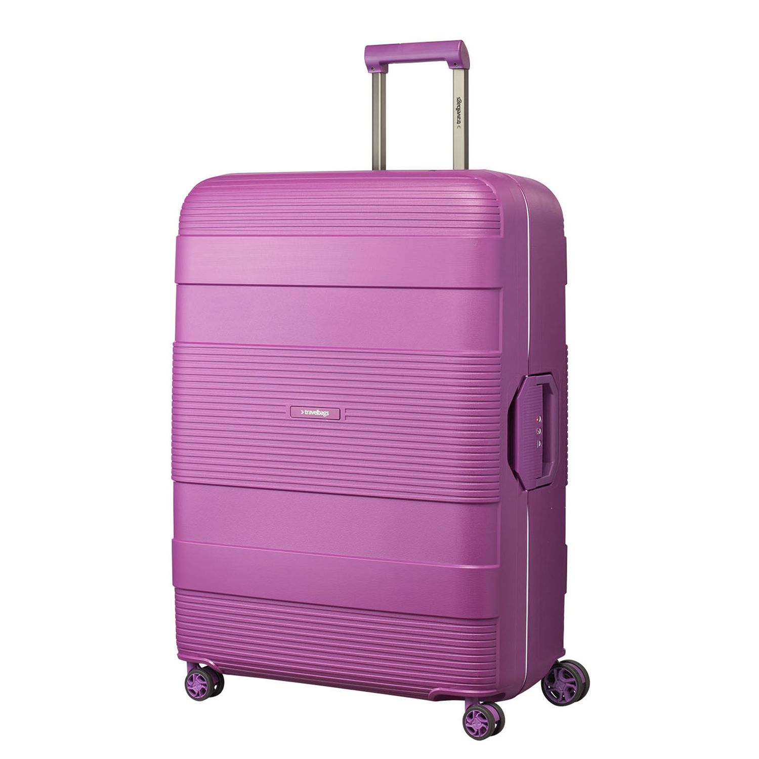 Travelbags The Core Trolley 75 purple hardcase koffer