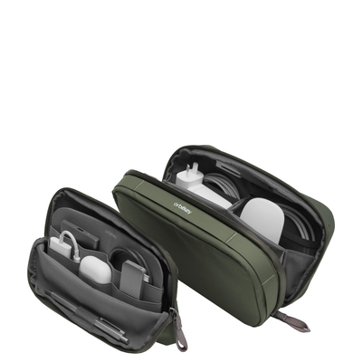 Orbitkey 2-in1 Tech Pouch olive