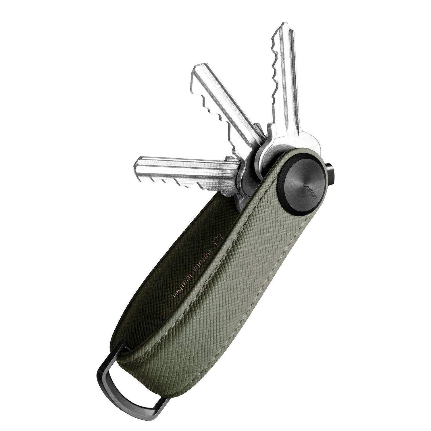 Orbitkey Key Organiser Pro Leather olive Etui