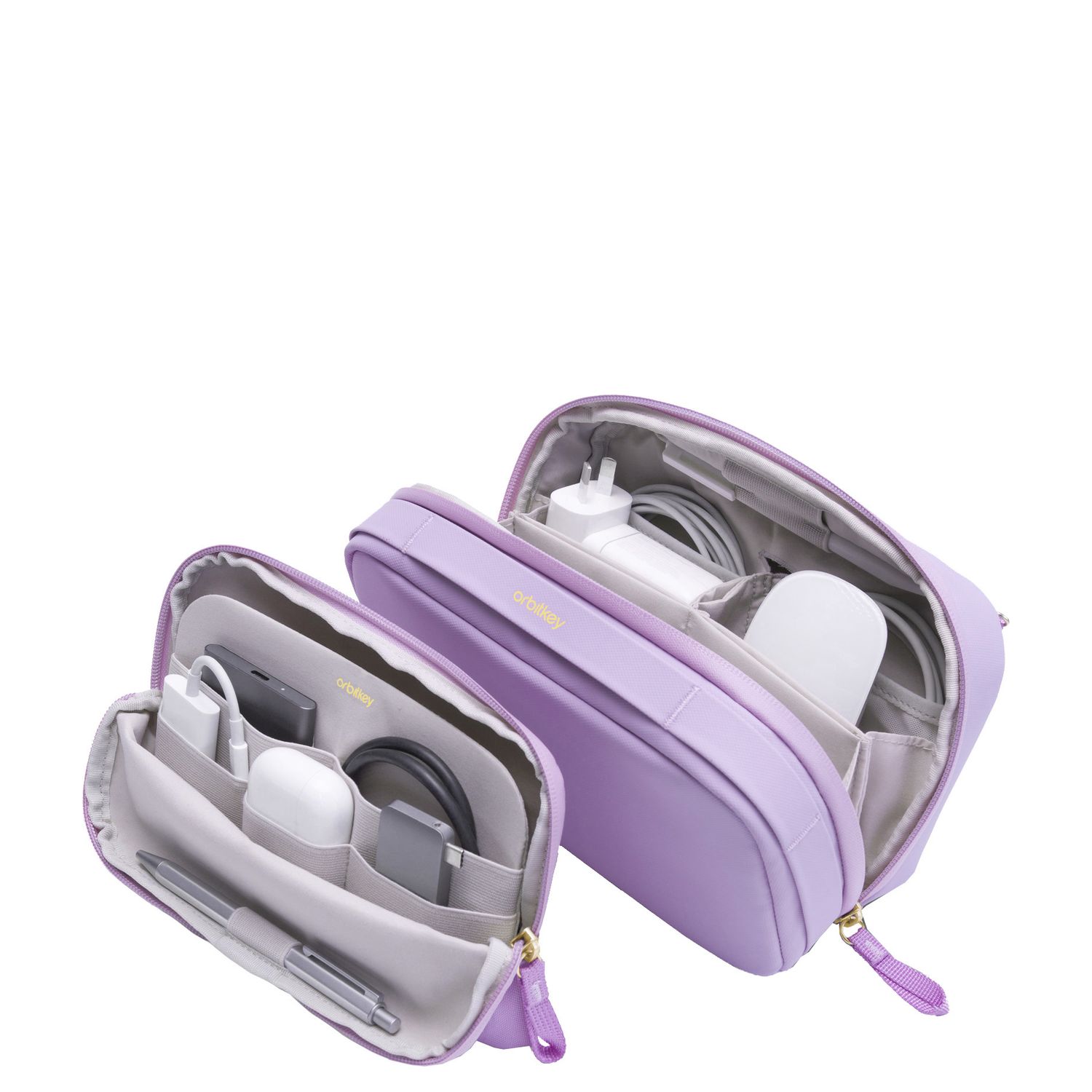 Orbitkey 2-in1 Tech Pouch lilac