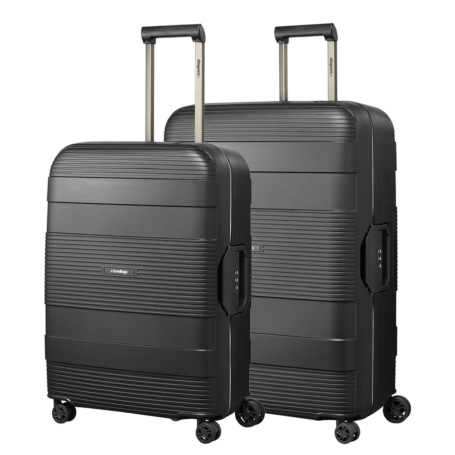 Travelbags Koffersets zwart