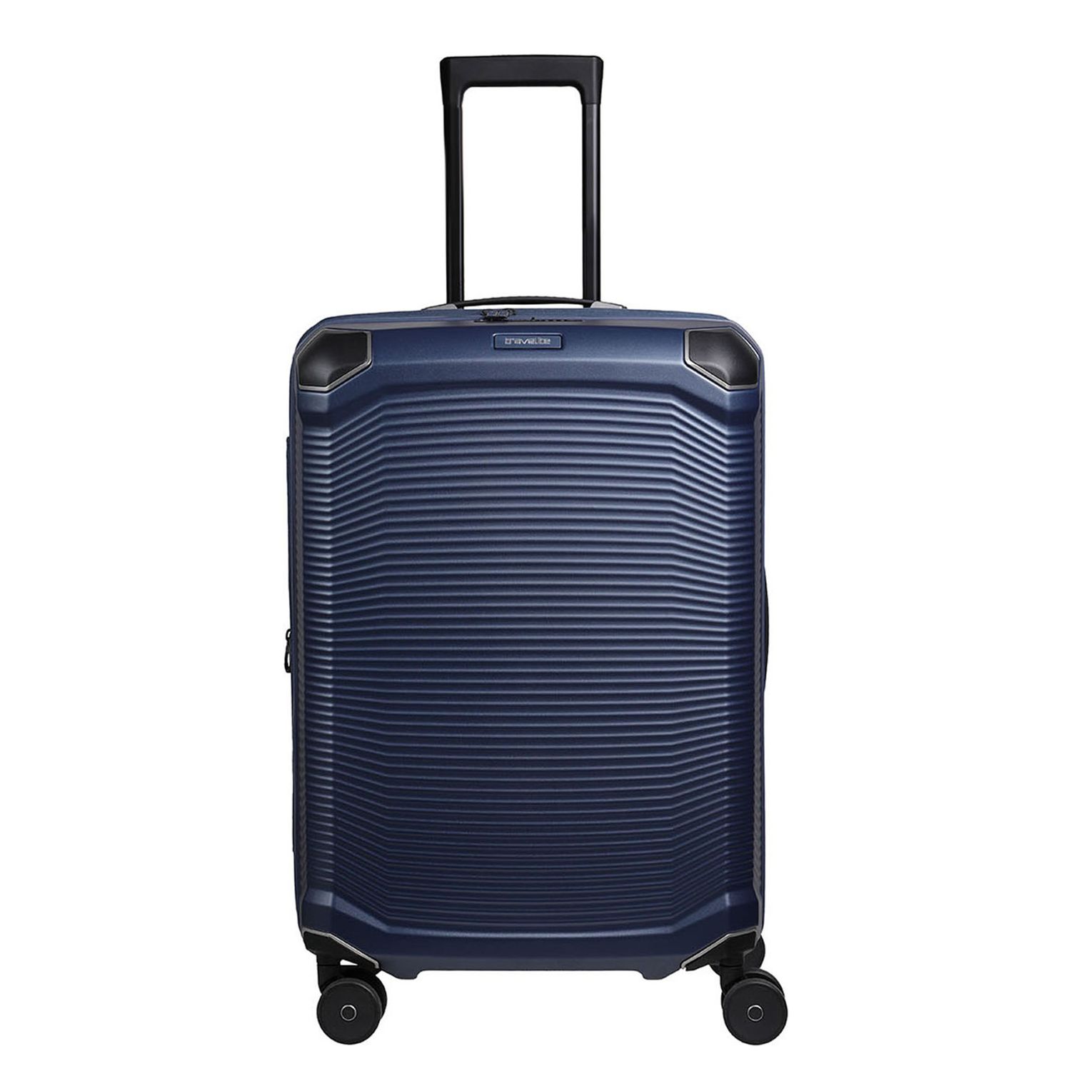Travelite Millennium Spinner M Expandable navy hardcase koffer lichtgewicht koffer