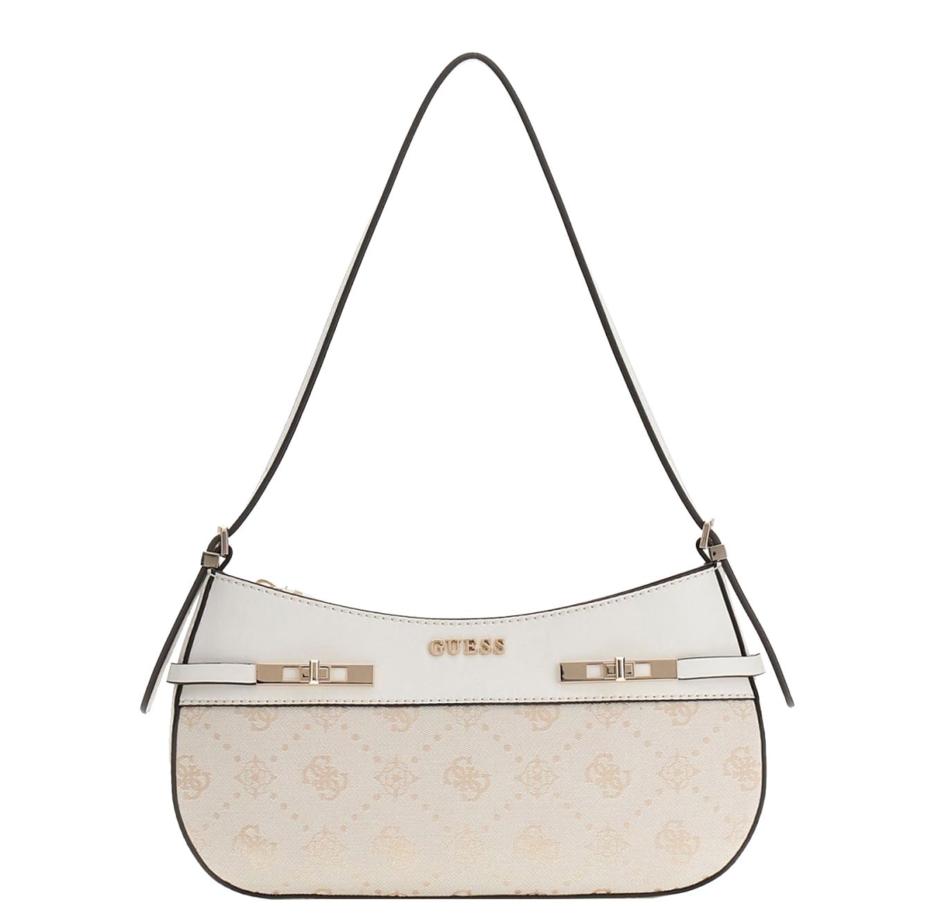 Guess schoudertas wit