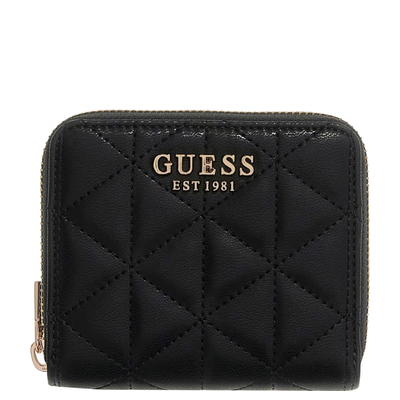 Guess Paisleigh Slg Small Zip Around black