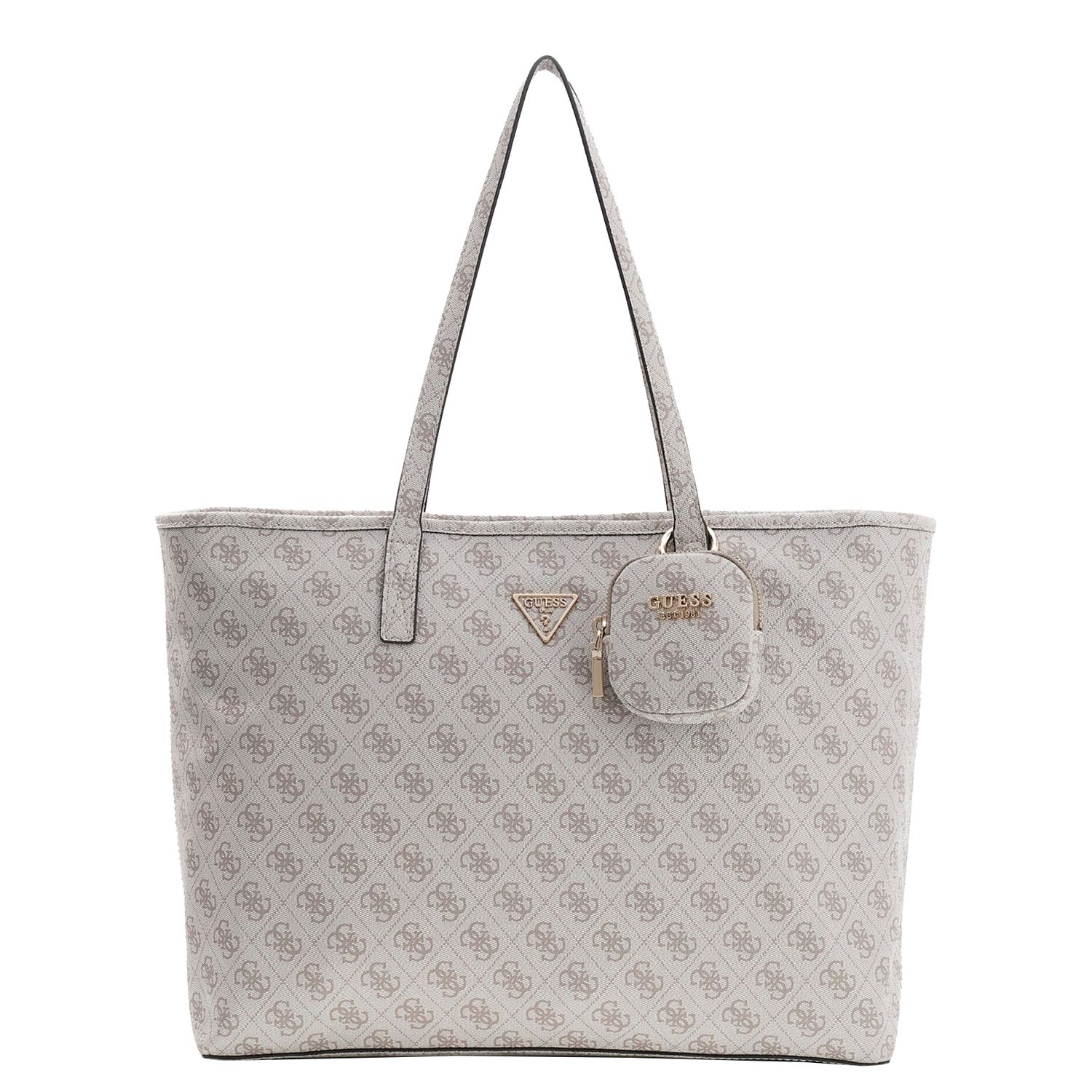 Guess Power Play schoudertas grijs en taupe