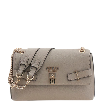 Guess Yesba Convertible Xbody Flap dark taupe