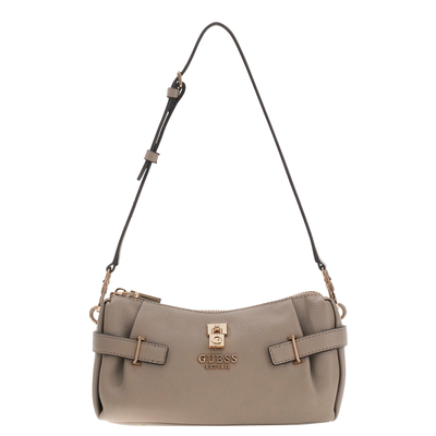 Guess Yesba Mini Top Zip dark taupe