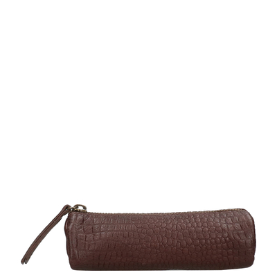 DIMAGINI Jill Croco Etui dark brown