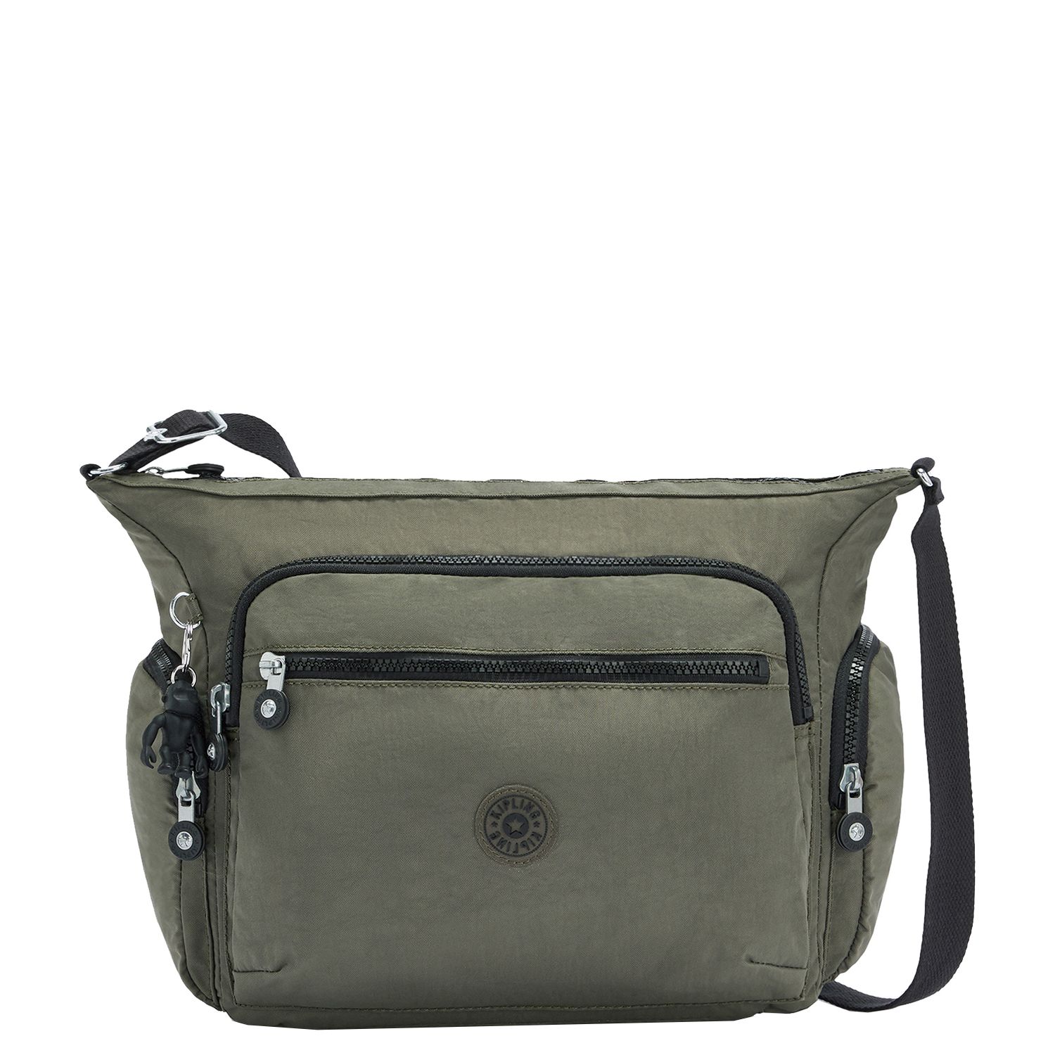 Kipling Gabbie schoudertas groen