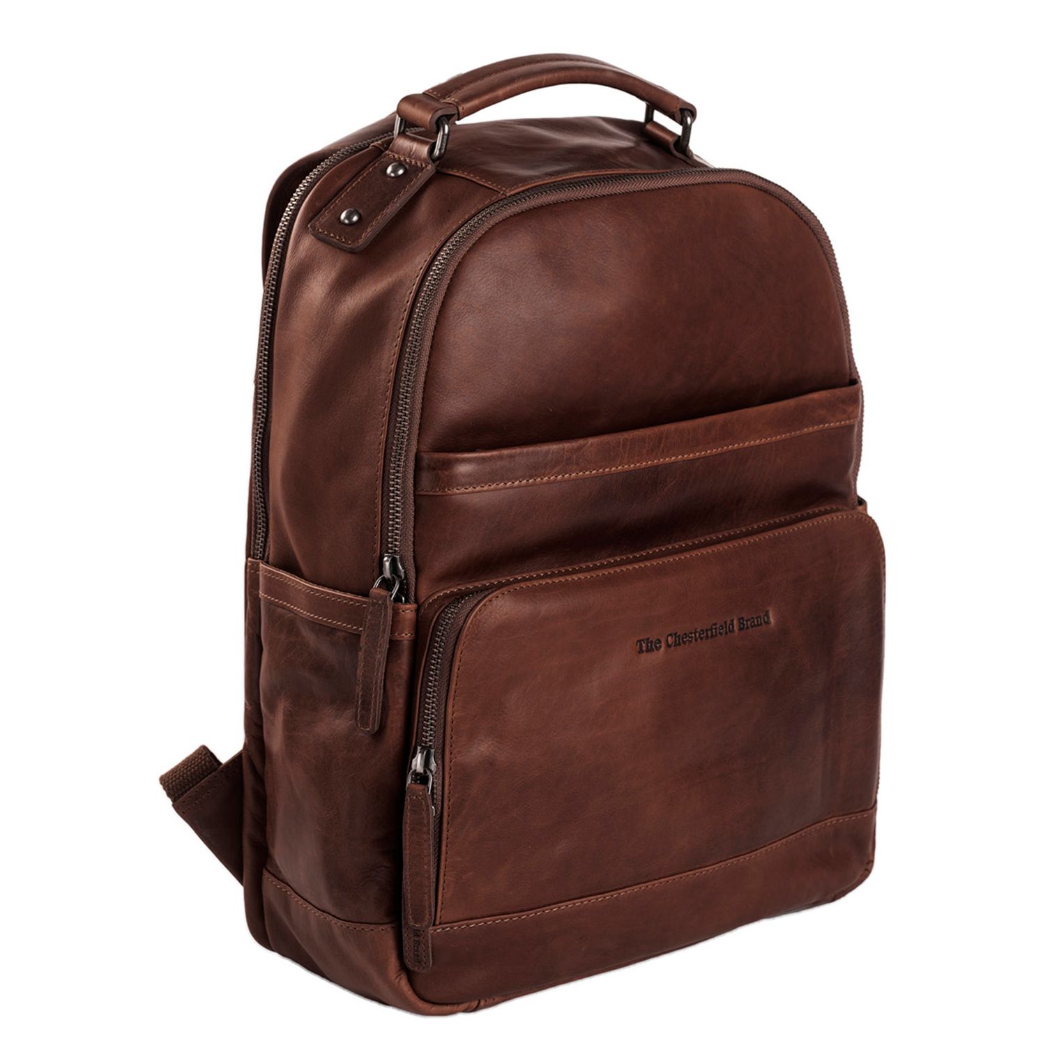 The Chesterfield Brand Austin laptop laptop rugzak brown