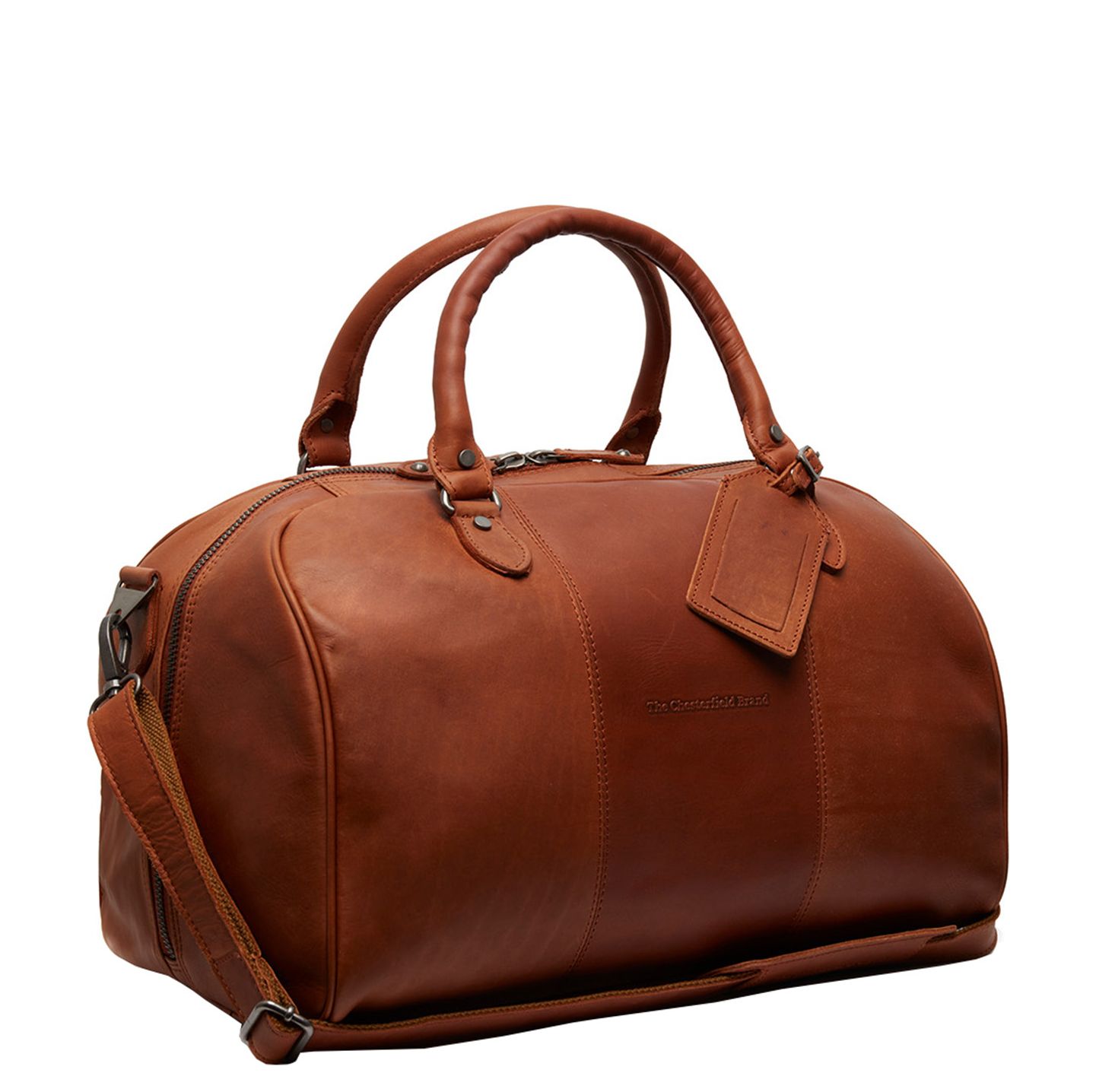 The Chesterfield Brand Liam Travelbag cognac weekendtas handbagage