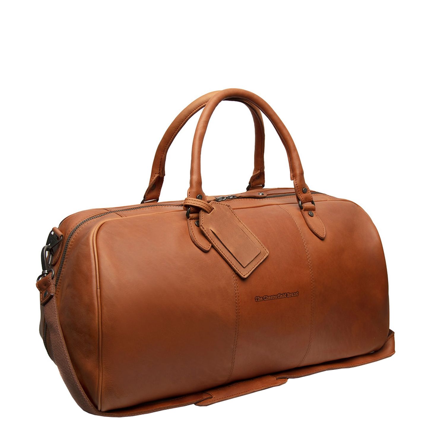 The Chesterfield Brand William Travelbag cognac weekendtas handbagage