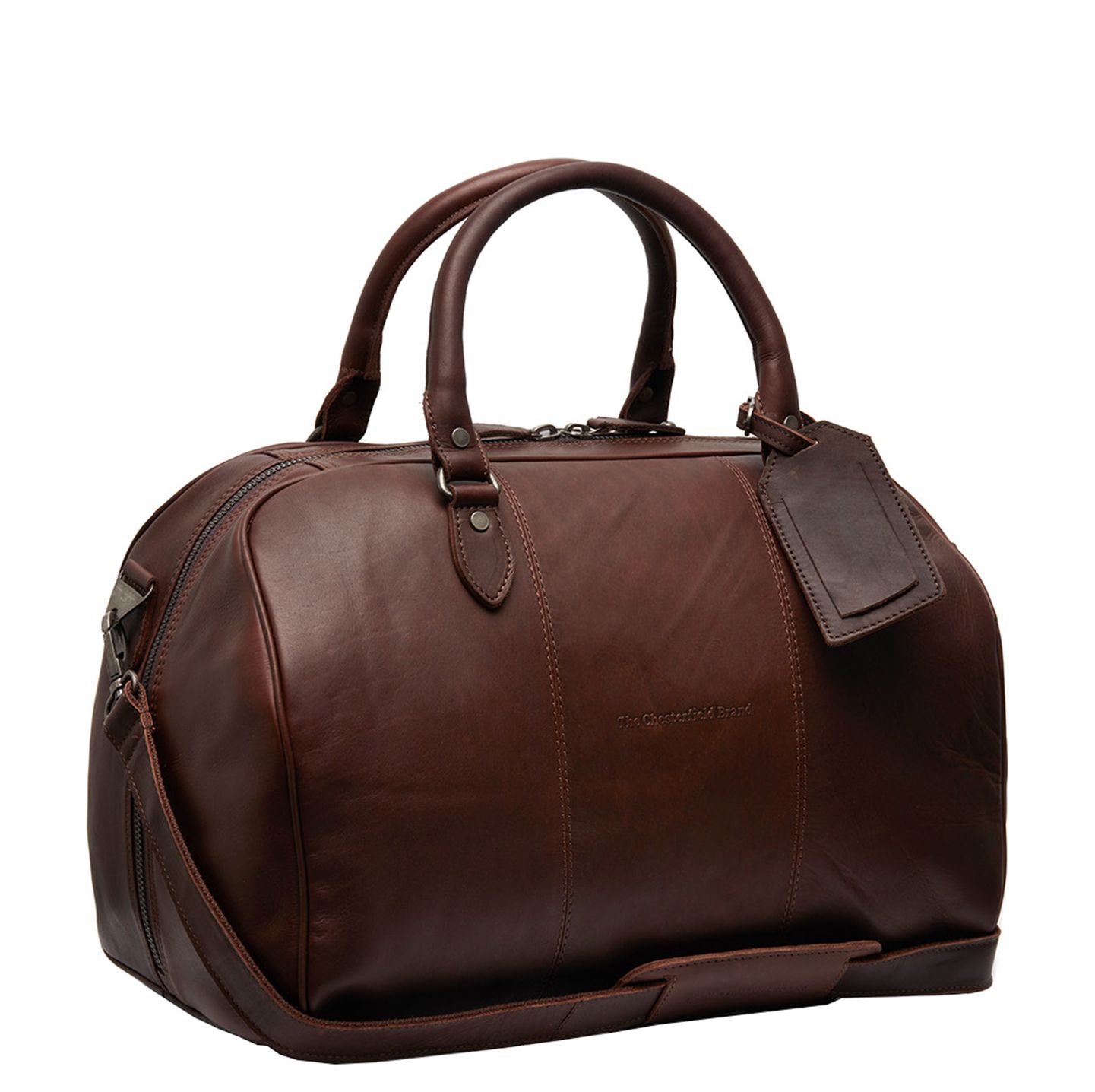 The Chesterfield Brand Liam Travelbag brown weekendtas handbagage