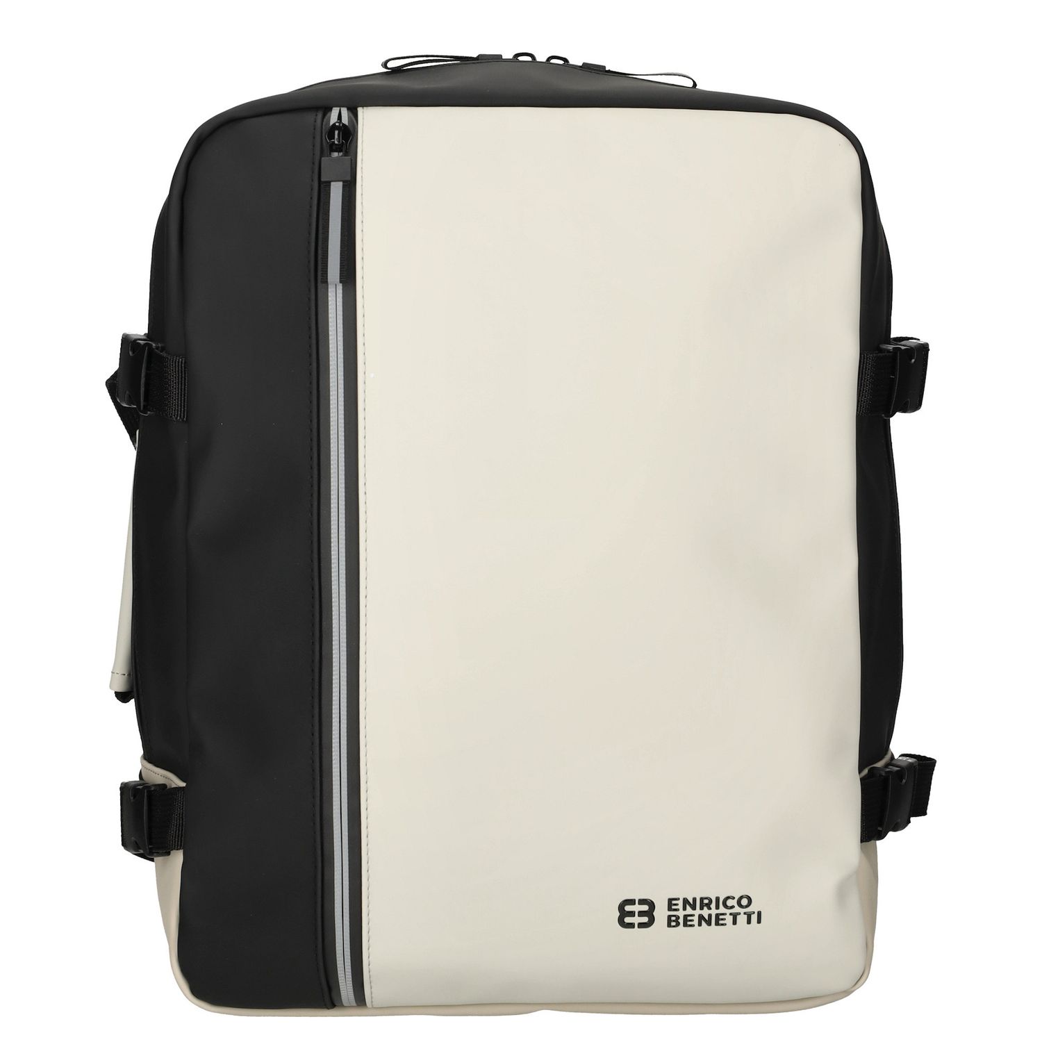 Enrico Benetti weekendtas zwart, beige en multicolor