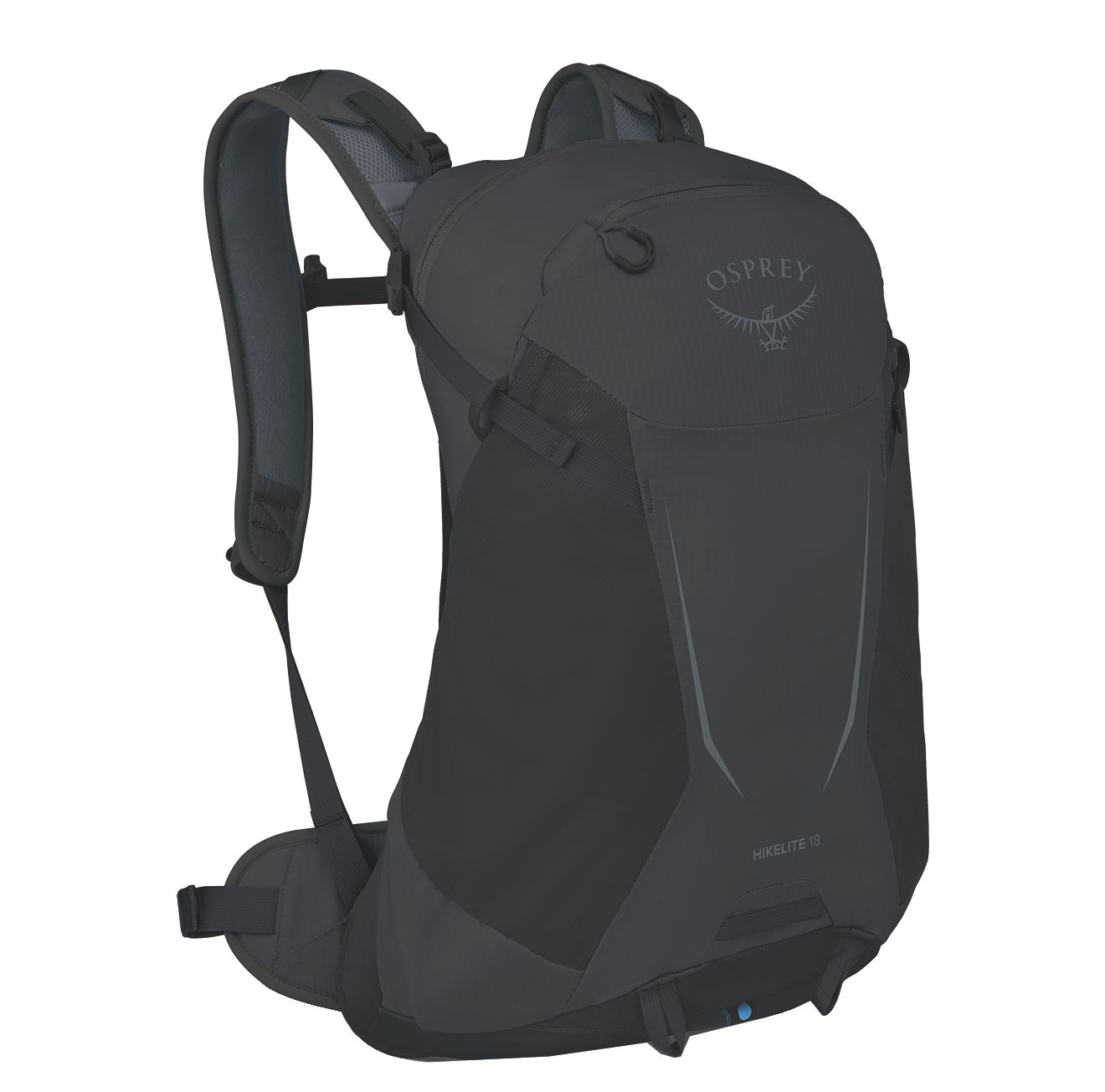 Osprey Hikelite 18 rugzak zwart