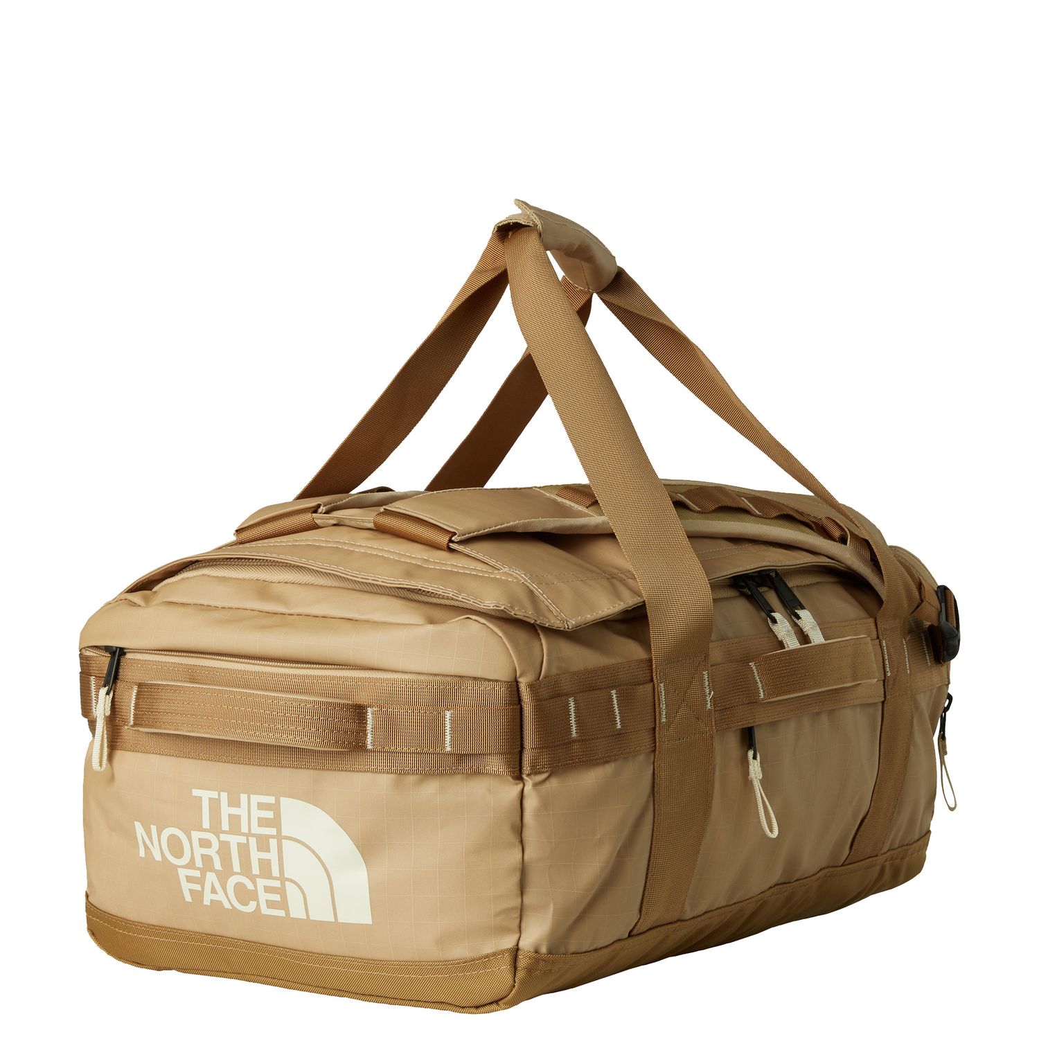 The North Face Base Camp duffel khaki en groen