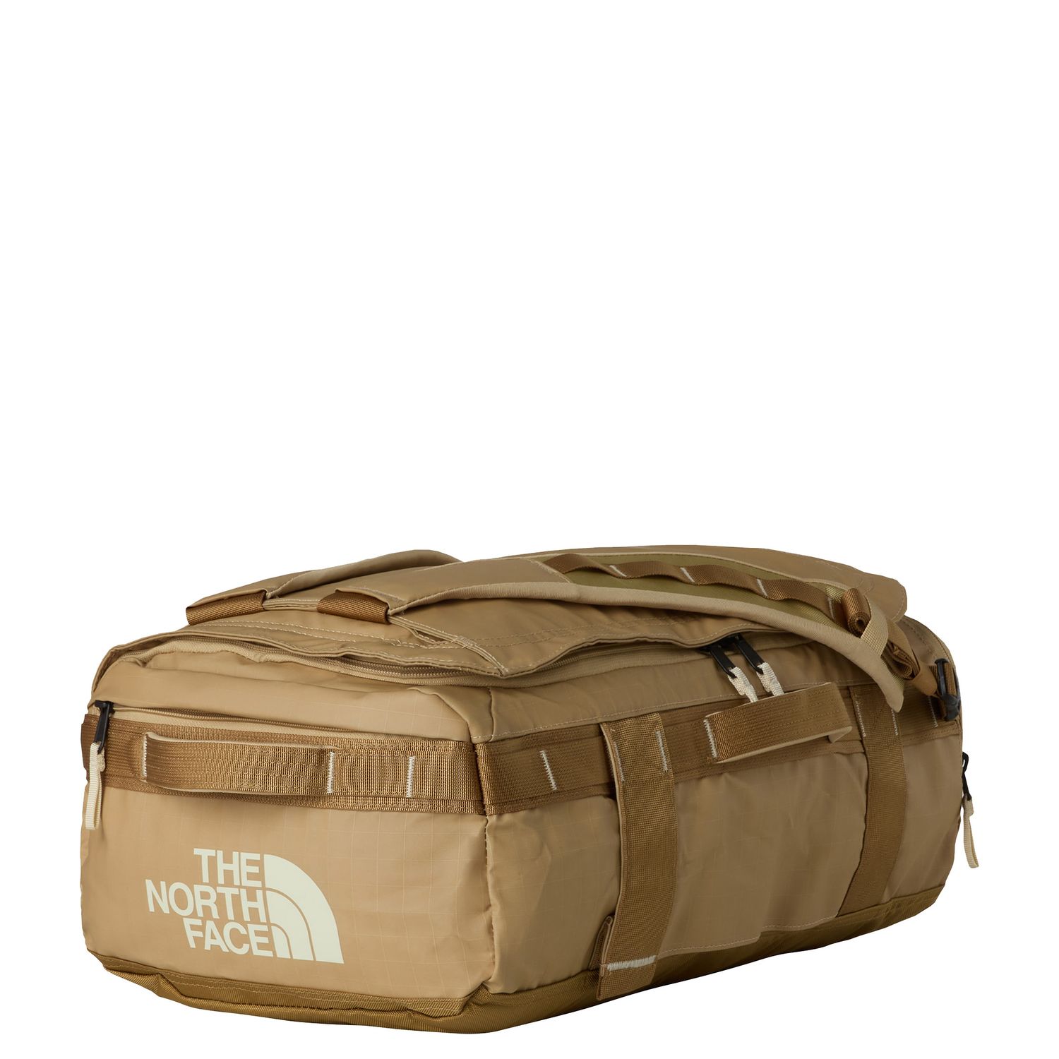 The North Face Base Camp weekendtas khaki en groen