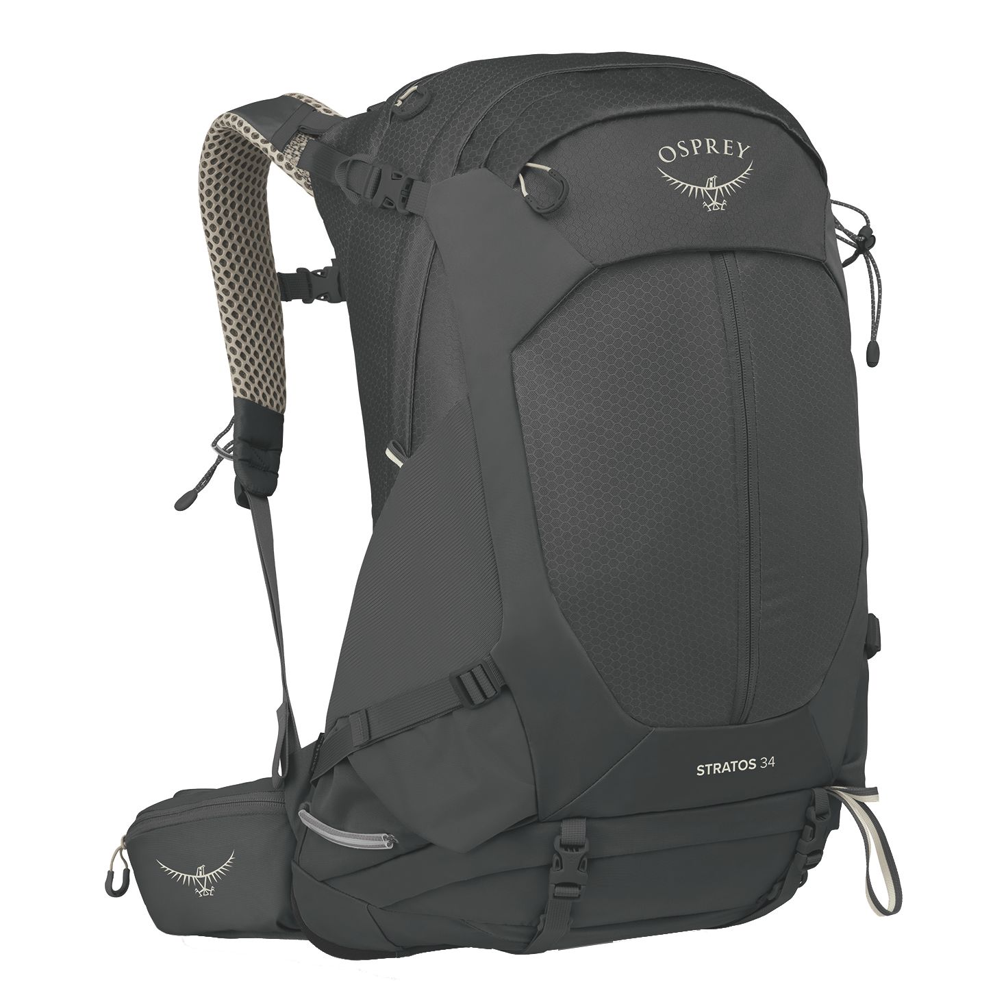 Osprey Stratos 34 rugzak zwart
