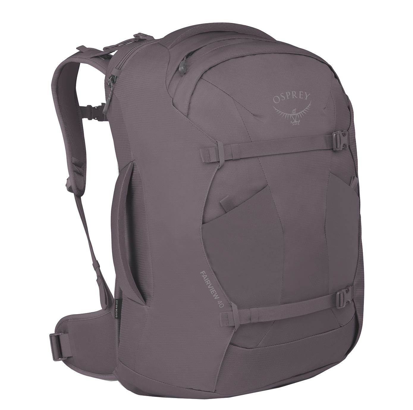 Osprey Fairview 40 rugzak paars en rood