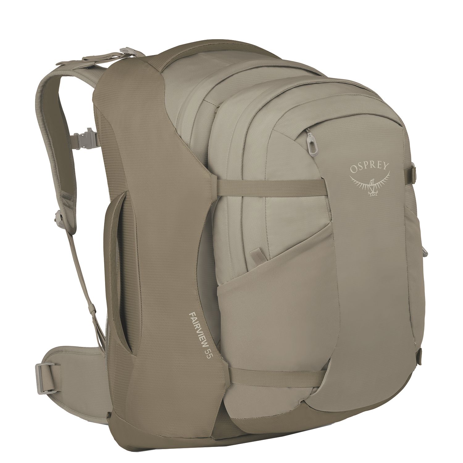 Osprey Fairview 55 rugzak bruin en groen