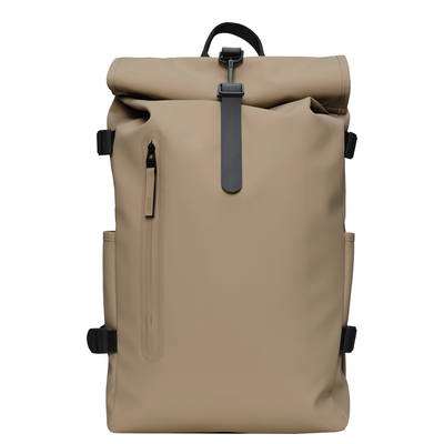 Rains Rolltop Rucksack Large W3 beige