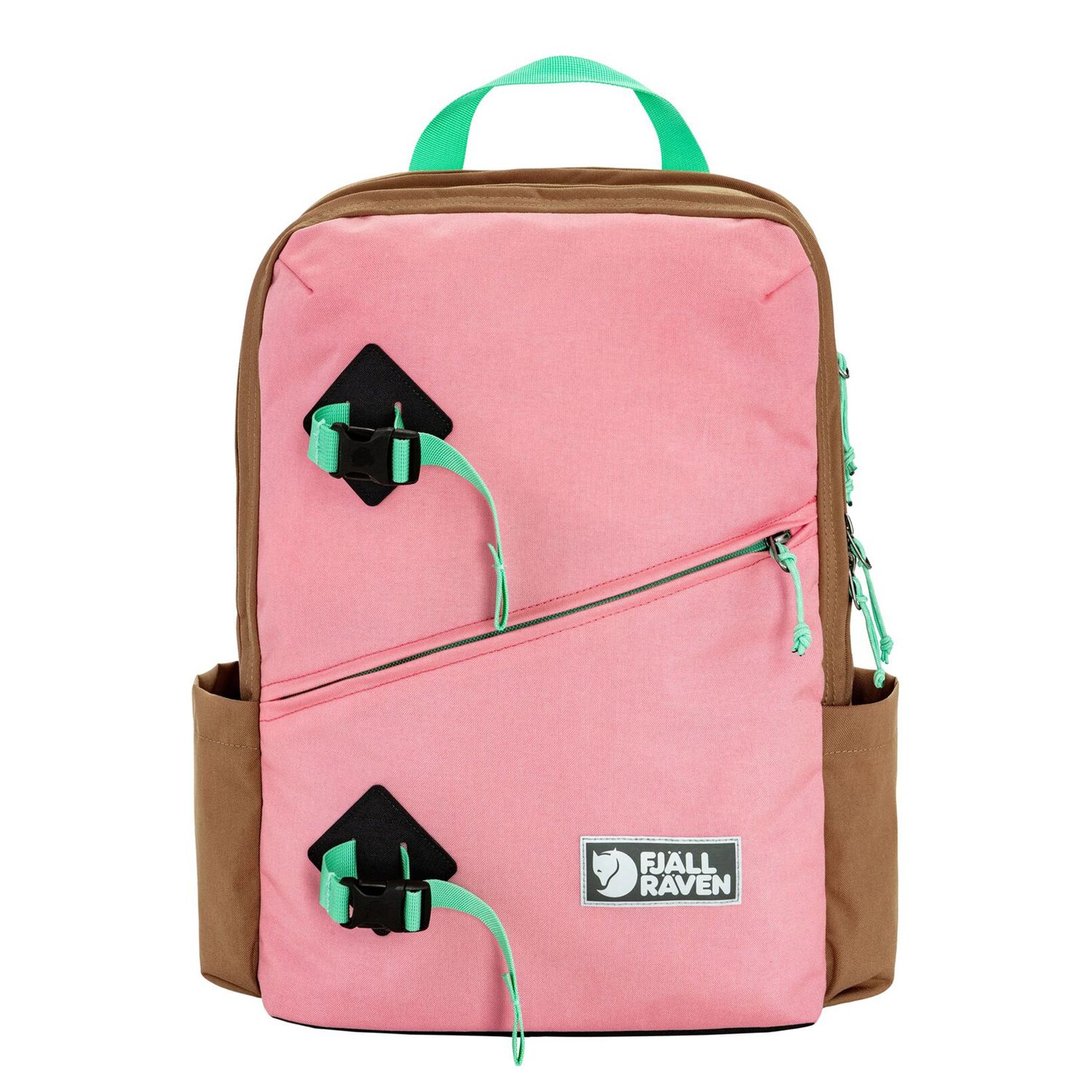 Fjällräven Vardag Laptop Rugzakken khaki, roze en multicolor