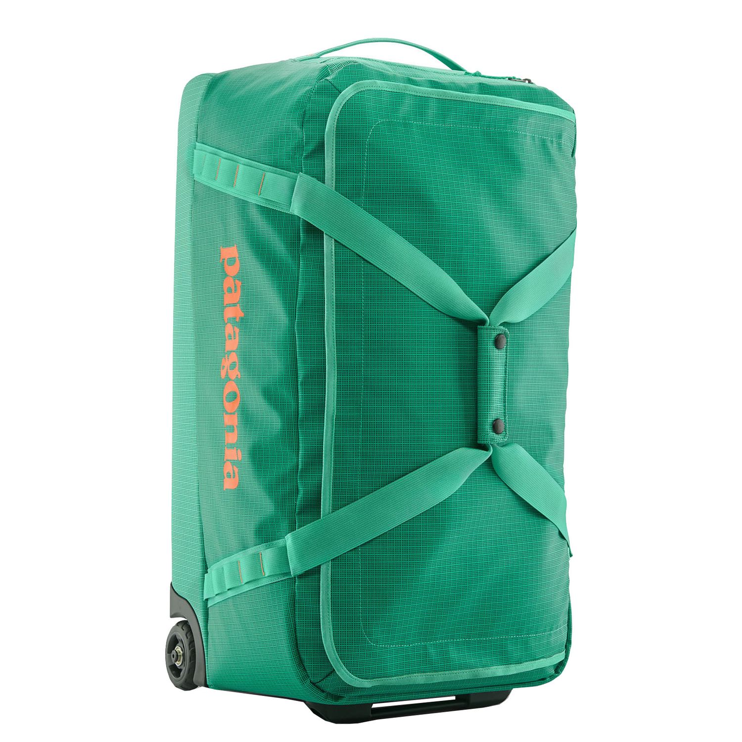 Patagonia Black Hole duffel zwart, blauw en groen