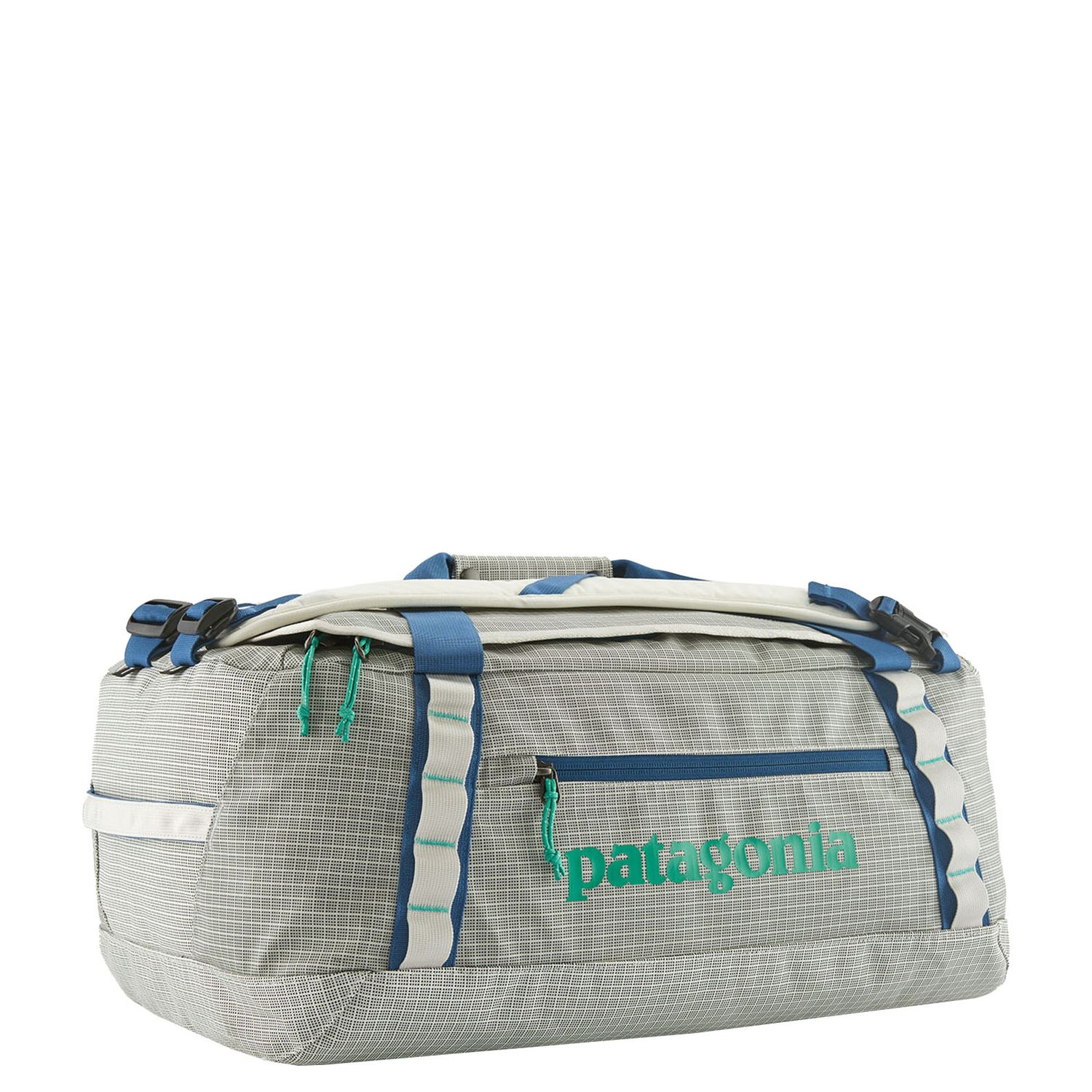 Patagonia Black Hole Duffel weekendtas zwart en wit