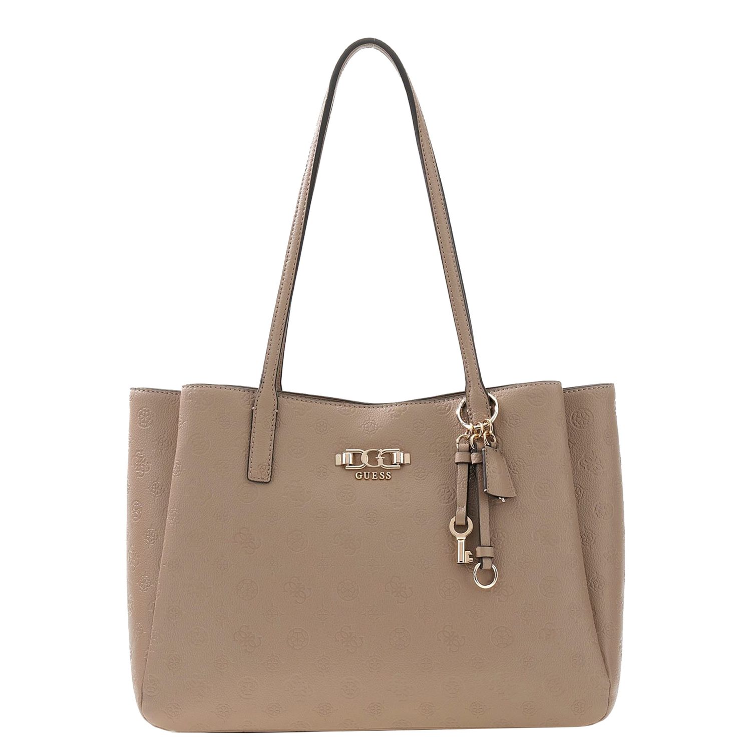 Guess schoudertas multicolor, grijs en taupe