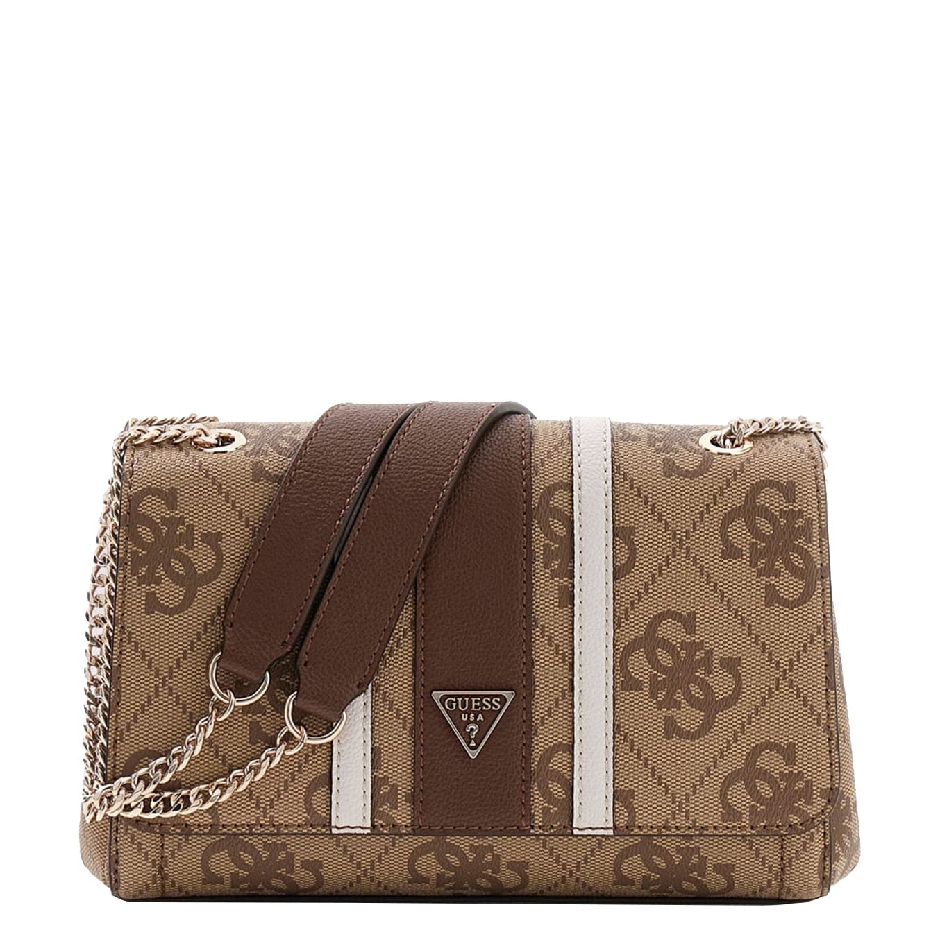 Guess Noelle schoudertas bruin