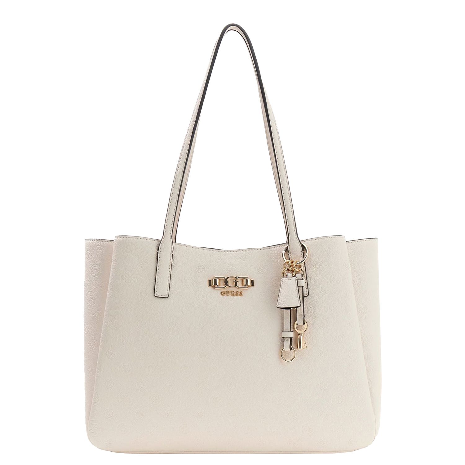 Guess schoudertas multicolor en beige