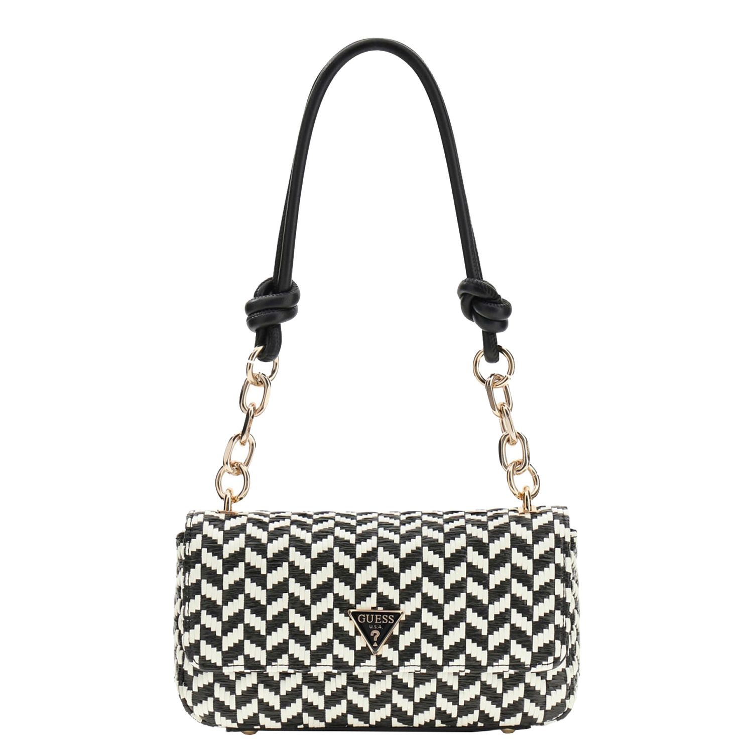 Guess schoudertas multicolor en zwart