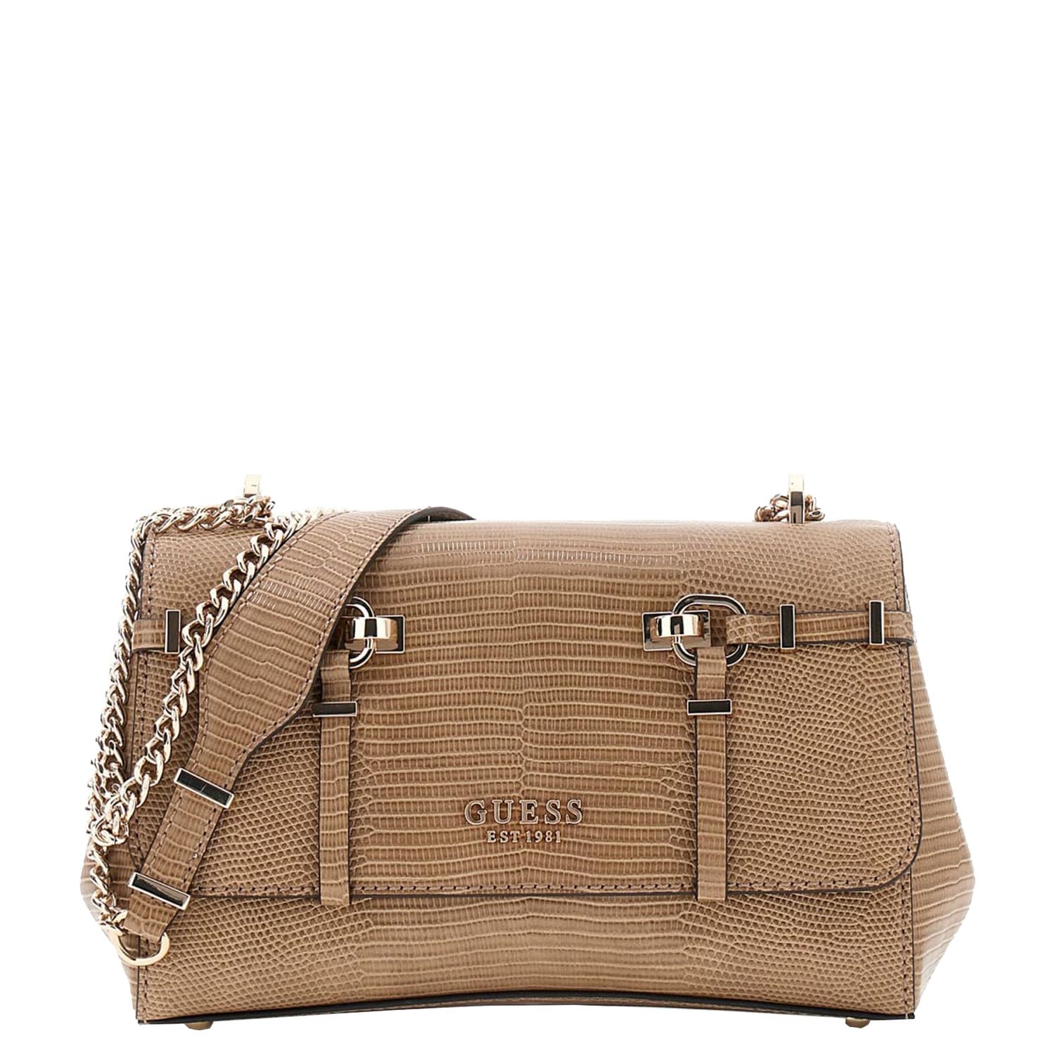Guess schoudertas beige
