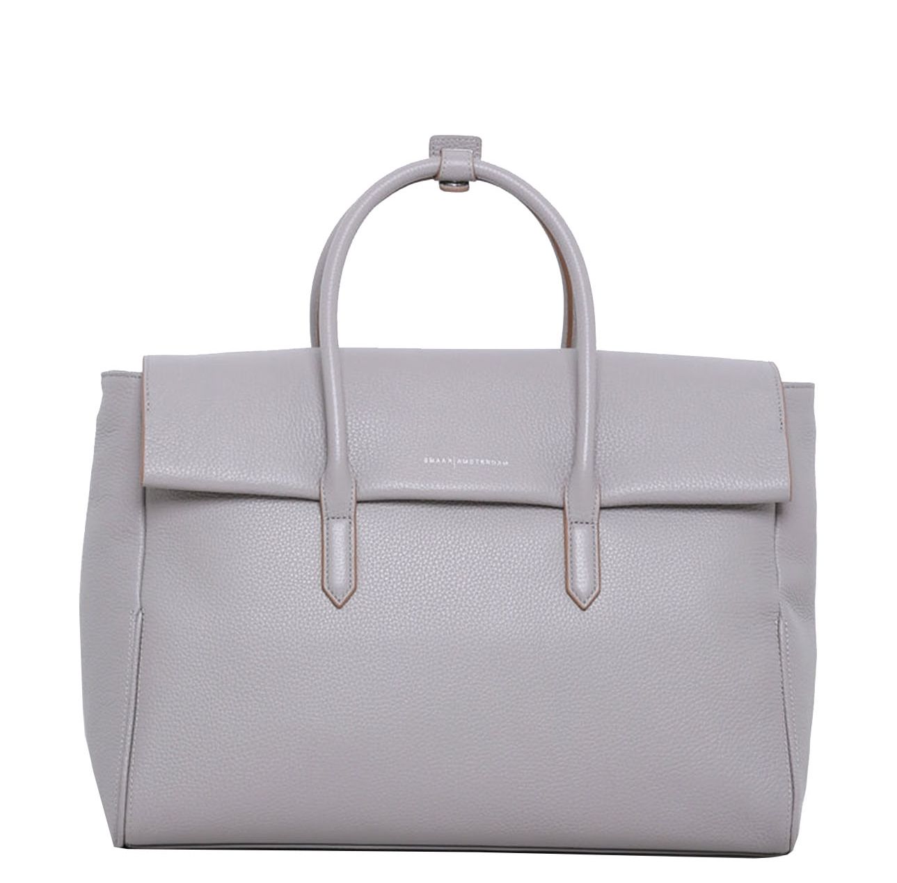 Smaak Amsterdam handtas grijs en taupe