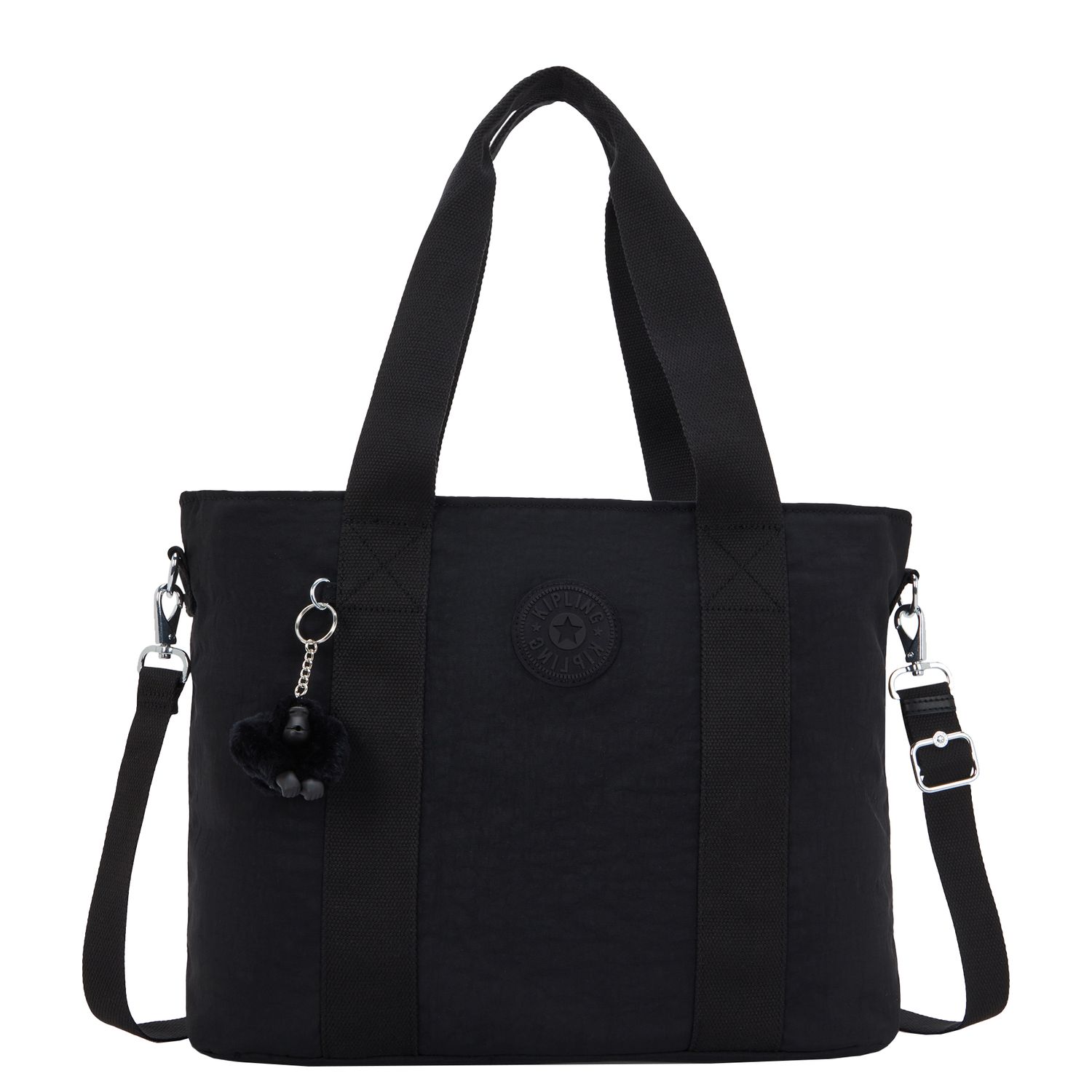 Kipling Minta L Up black noir schoudertas dames