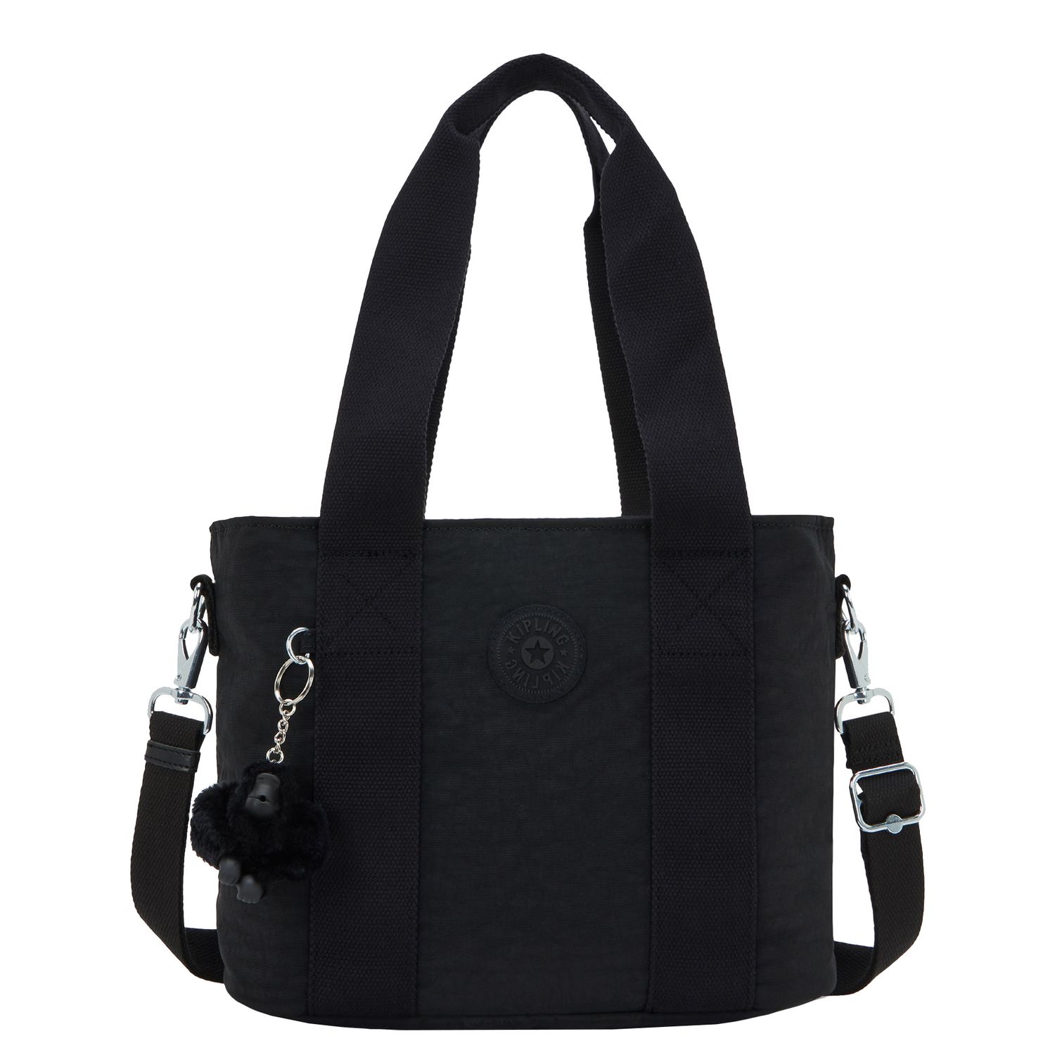 Kipling Minta M Up black noir schoudertas dames