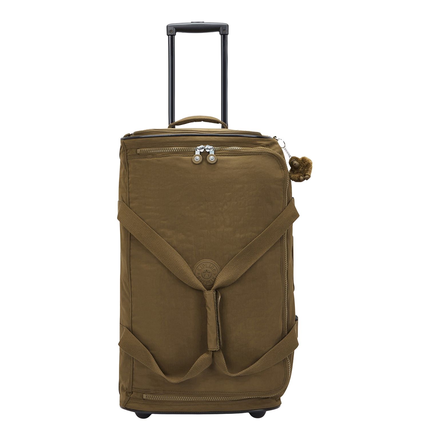 Kipling Teagan Zachte Koffers khaki en groen