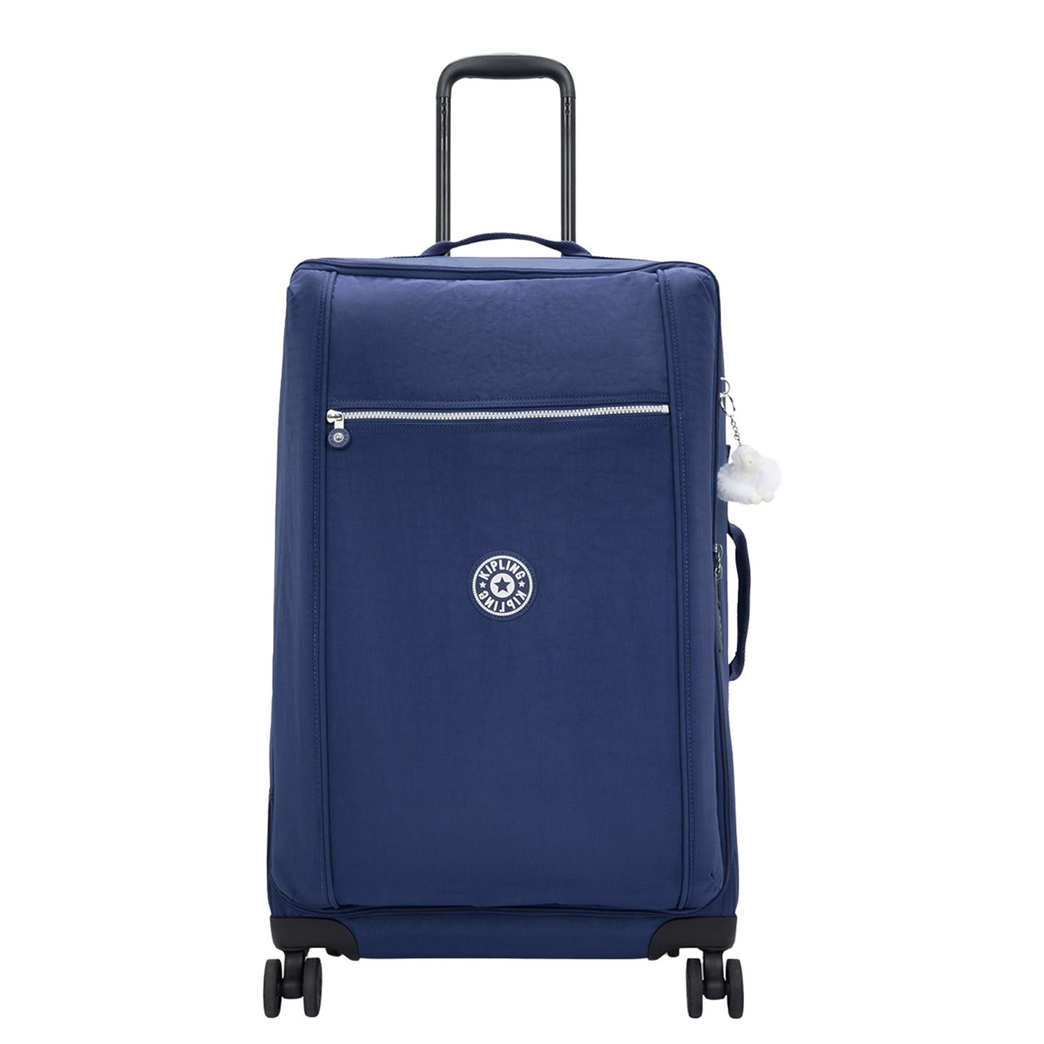 Kipling Jet M casual blue combo zachte koffer