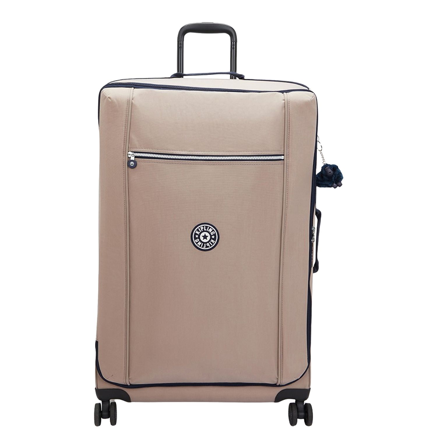 Kipling Jet L soft taupe combo zachte koffer