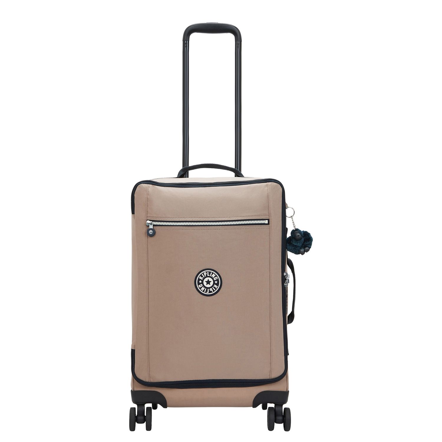 Kipling Jet S soft taupe combo zachte koffer lichtgewicht koffer