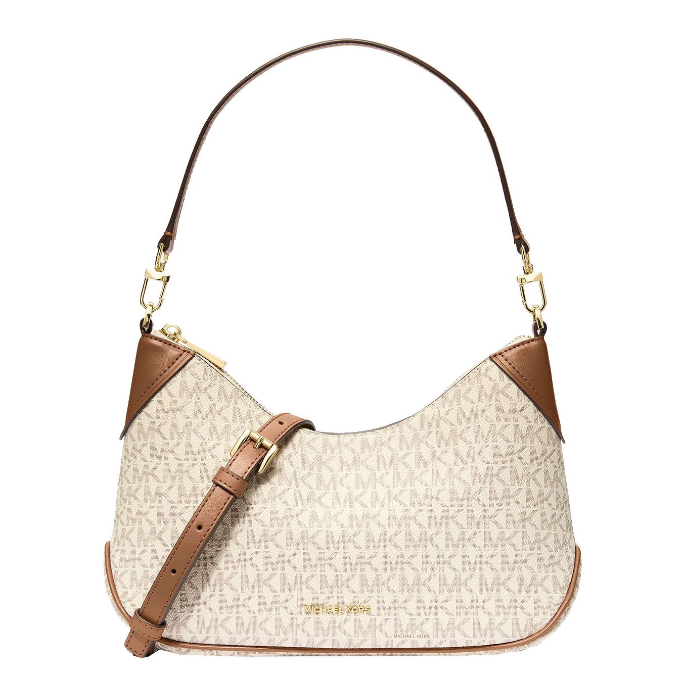 Michael Kors Jet Set crossbodytas beige