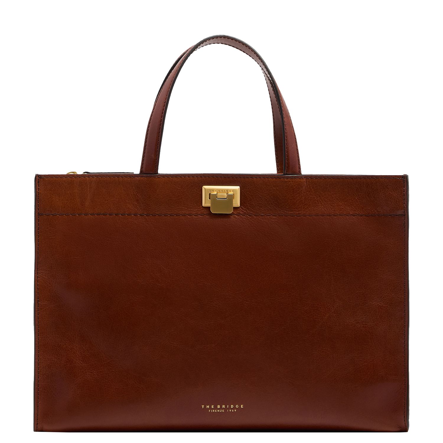 The Bridge handtas bruin