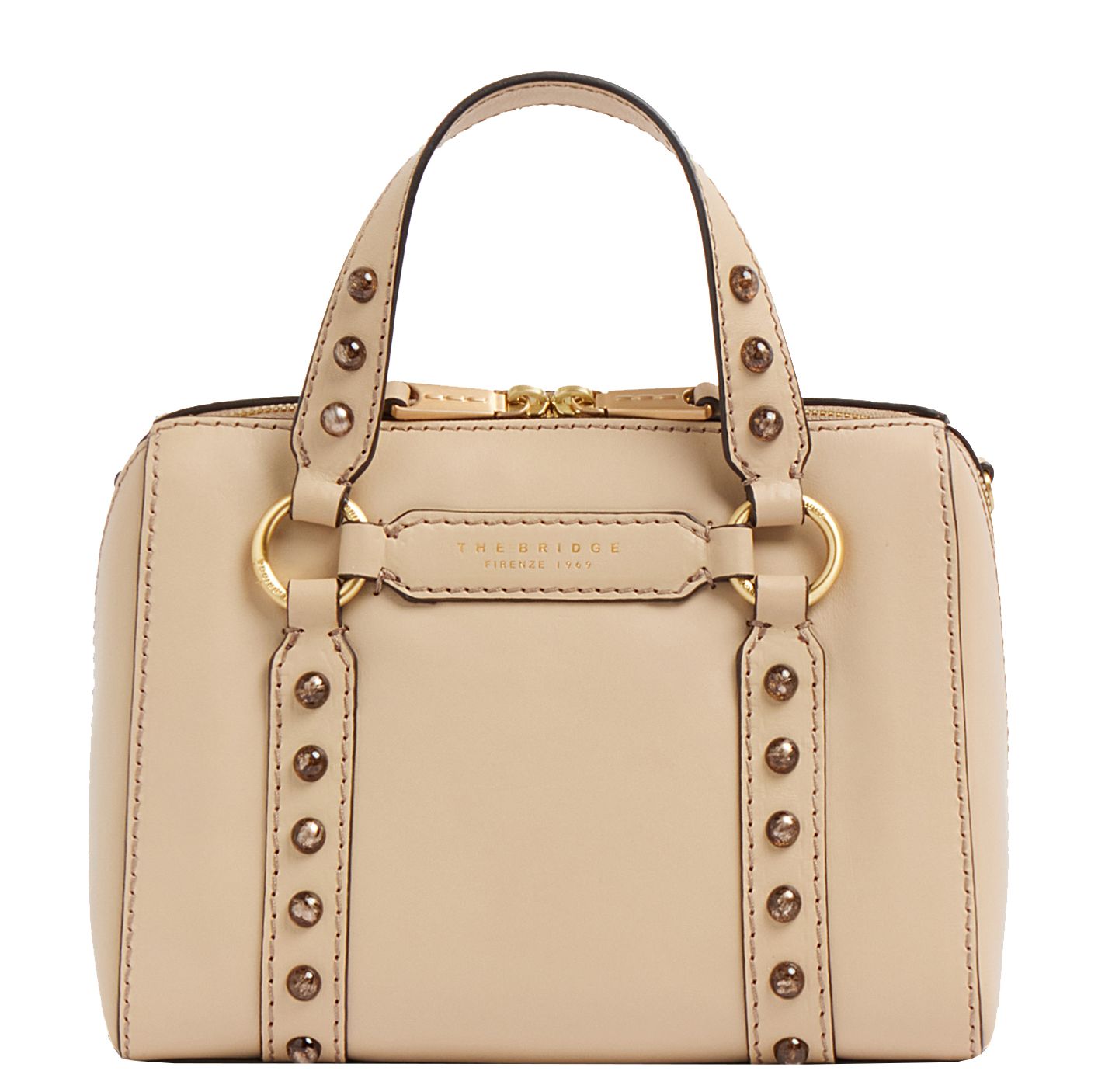 The Bridge schoudertas beige