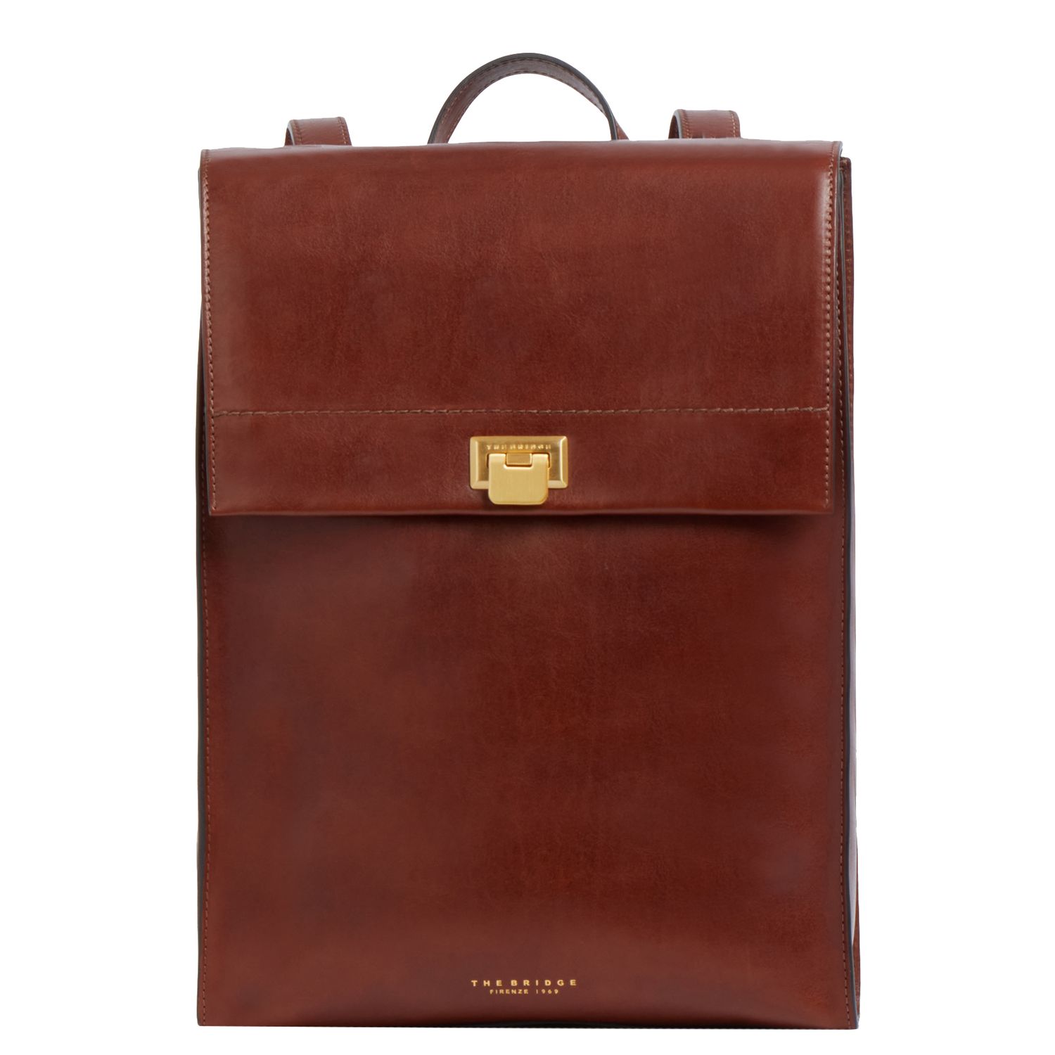 The Bridge Laptop Rugzakken bruin