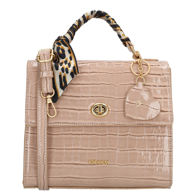 Charm London Knightsbridge Handbag oldrose