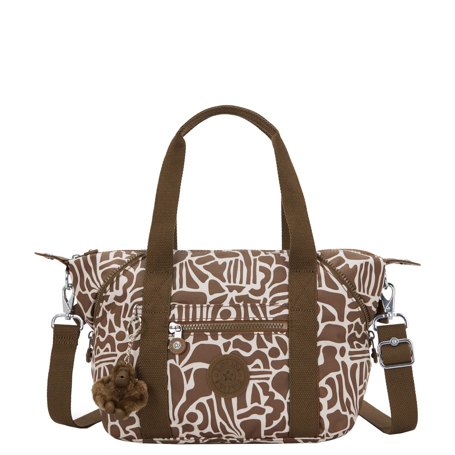 Kipling Art Mini handtas khaki en multicolor