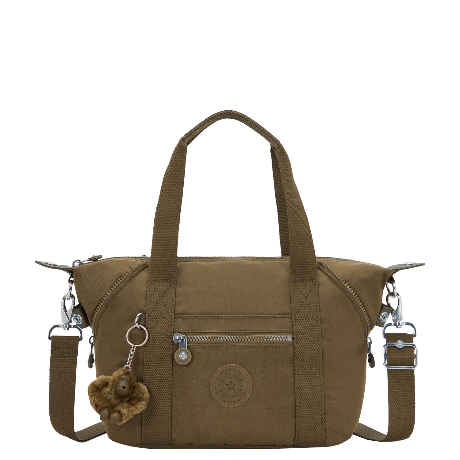 Kipling Art Mini handtas khaki en groen