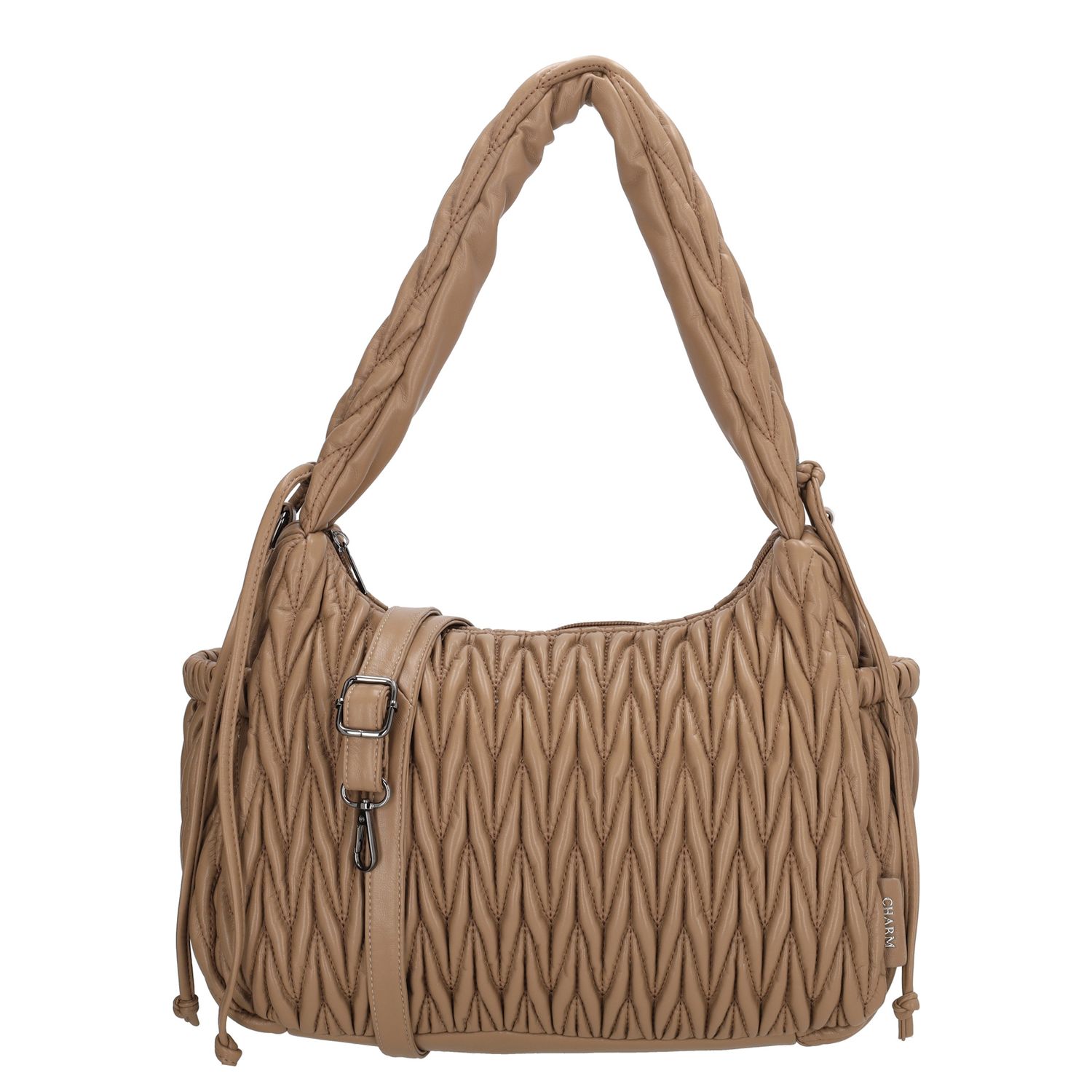 Charm London West End Shoulderbag mocca schoudertas dames
