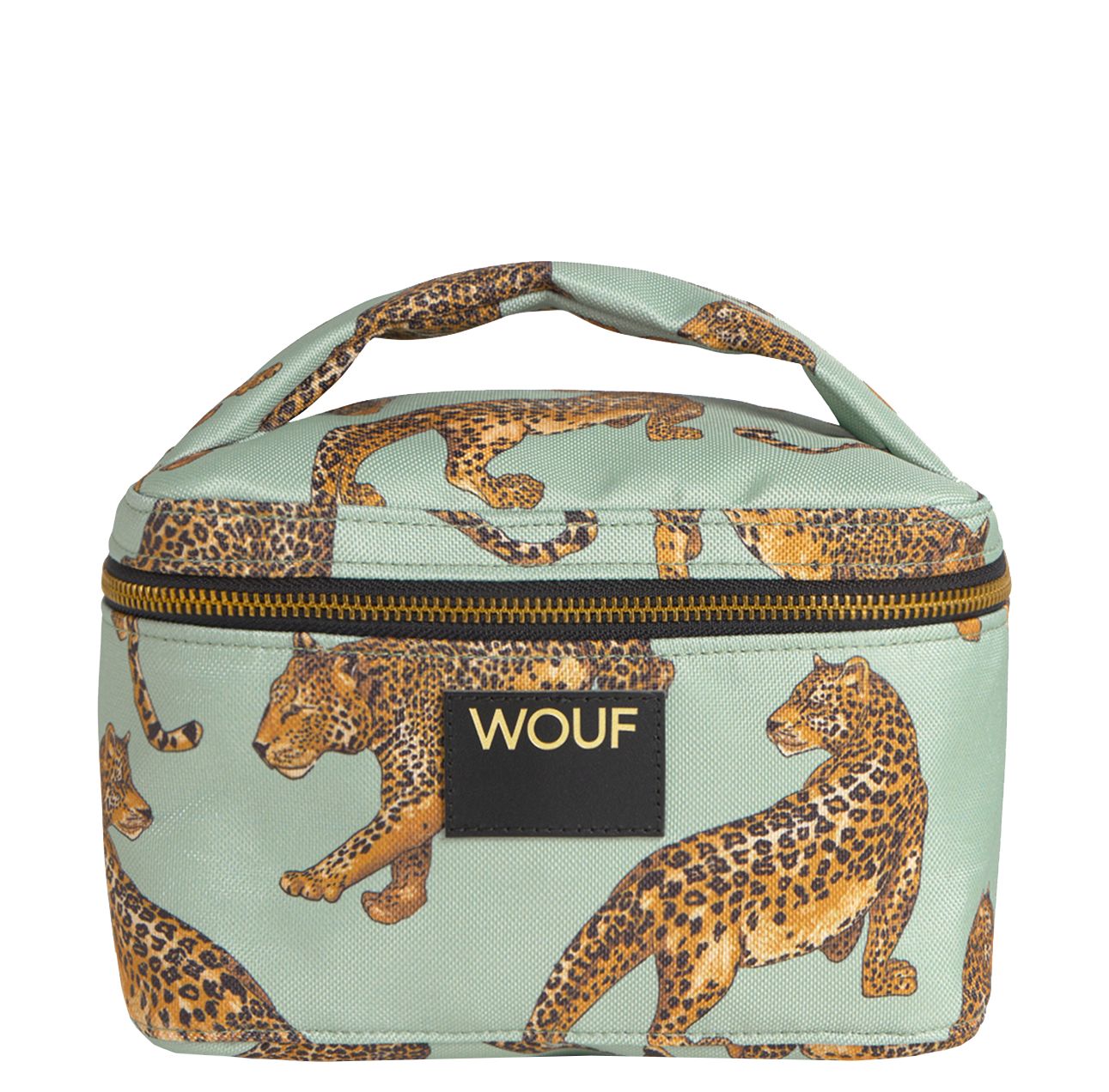 Wouf Beautycases multicolor en groen