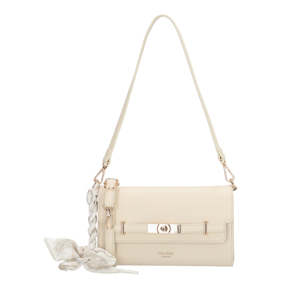 Charm London The Hamptons Shoulderbag crème